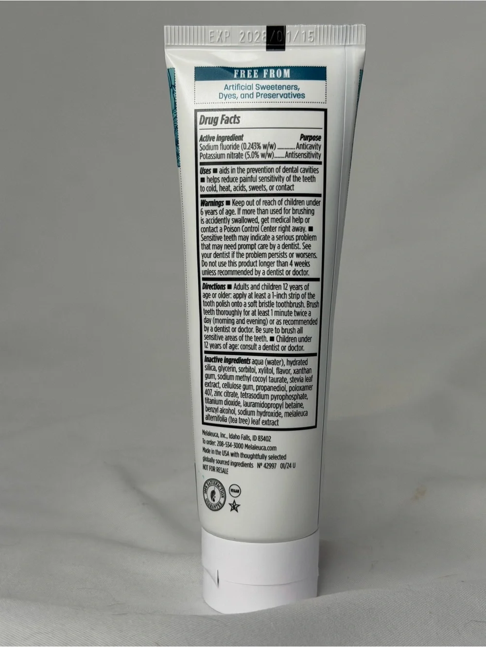 Melaleuca exceed total